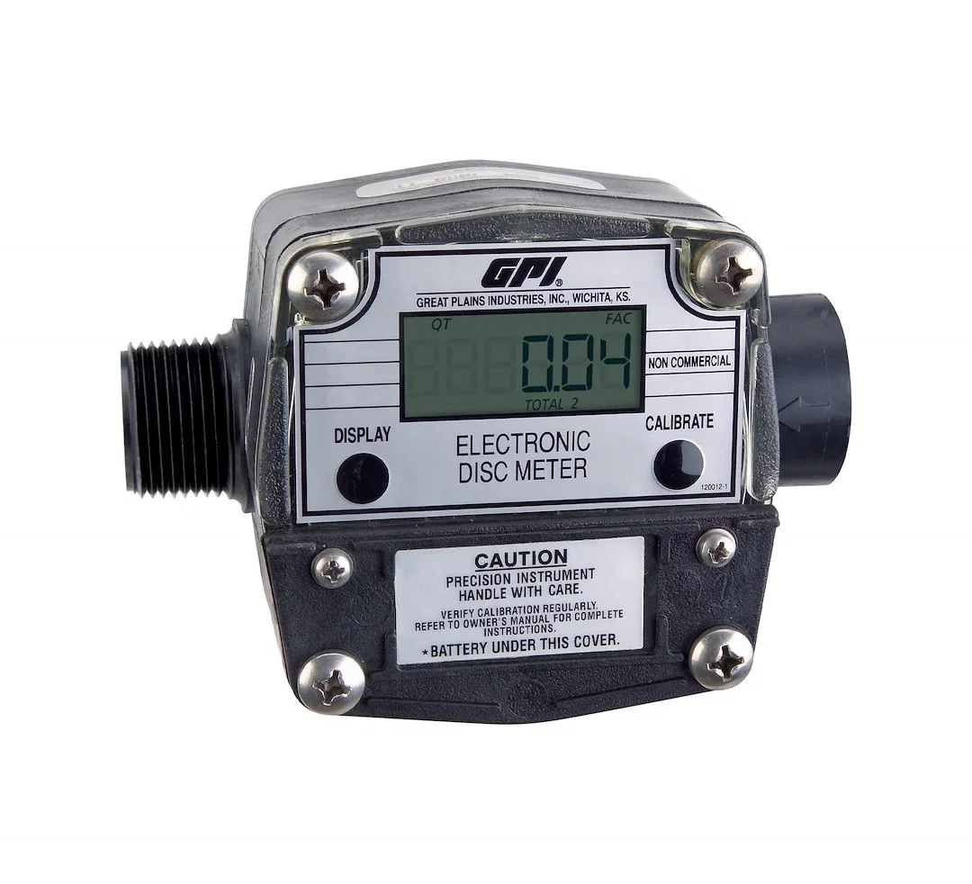 120000-28 – GPI Flow Meter, For Antifreeze And Engine Oils Display Reads Gallons/ Litres/ Pints/ Quarts 7.5 To 76 LPM...